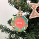 Bola de navidad personalizada