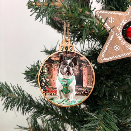 Bola de navidad personalizada